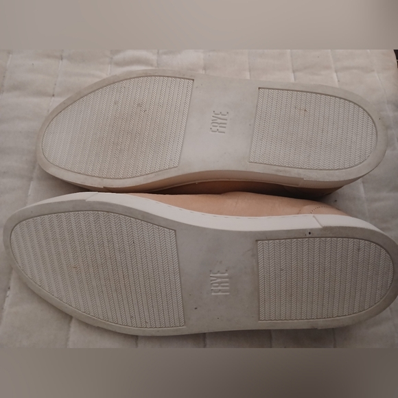 FRYE Women’s Ivy Low Suede Lace Up Pink Neutral Casual Sneakers 7 M--Like NEW! - Picture 7 of 12